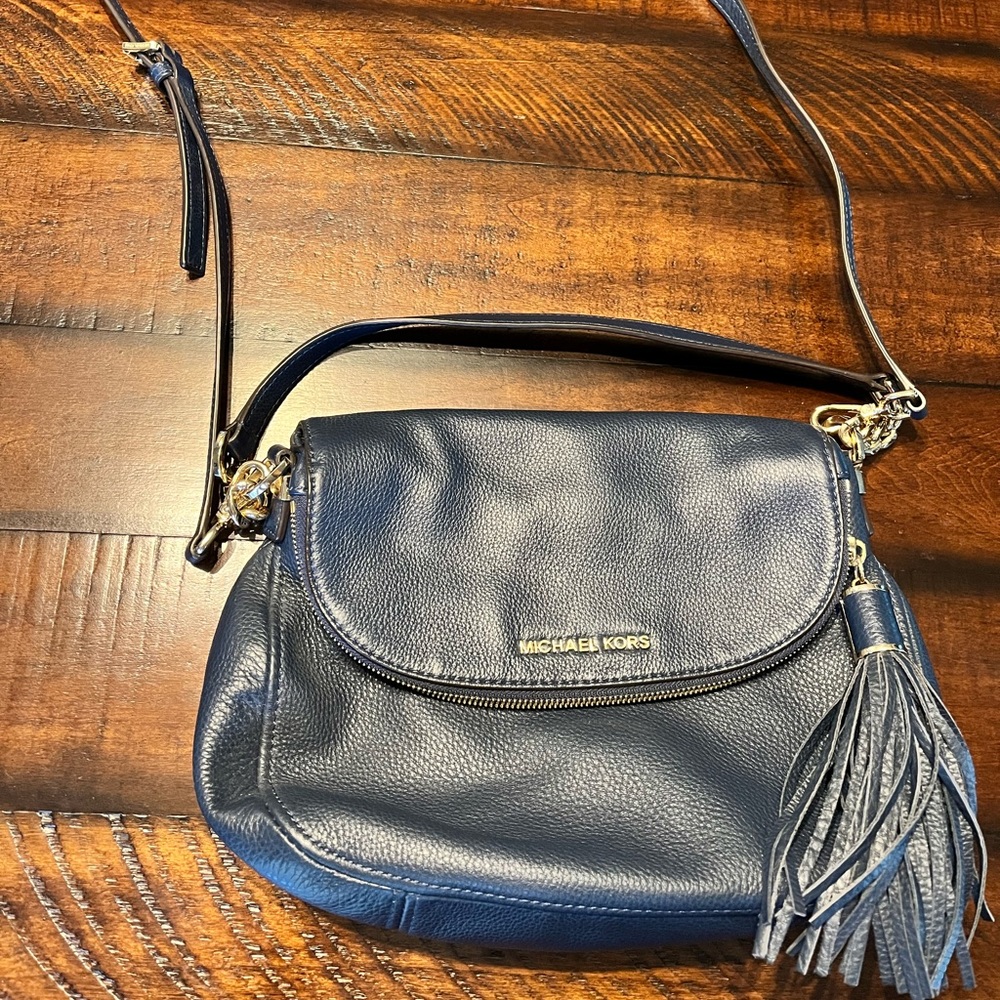 Michael Kors navy crossbody